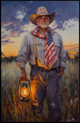 proud farmer Poster