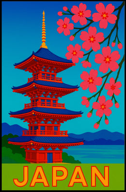 Japan Cultural Harmony Poster