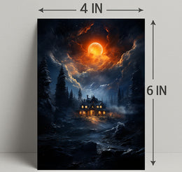 Enchanted Nightscape Poster