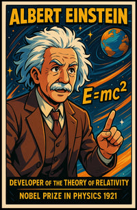 Albert Einstein Developer Of The Poster