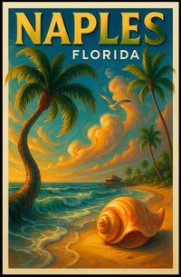Naples, Florida Tropical Paradise Poster