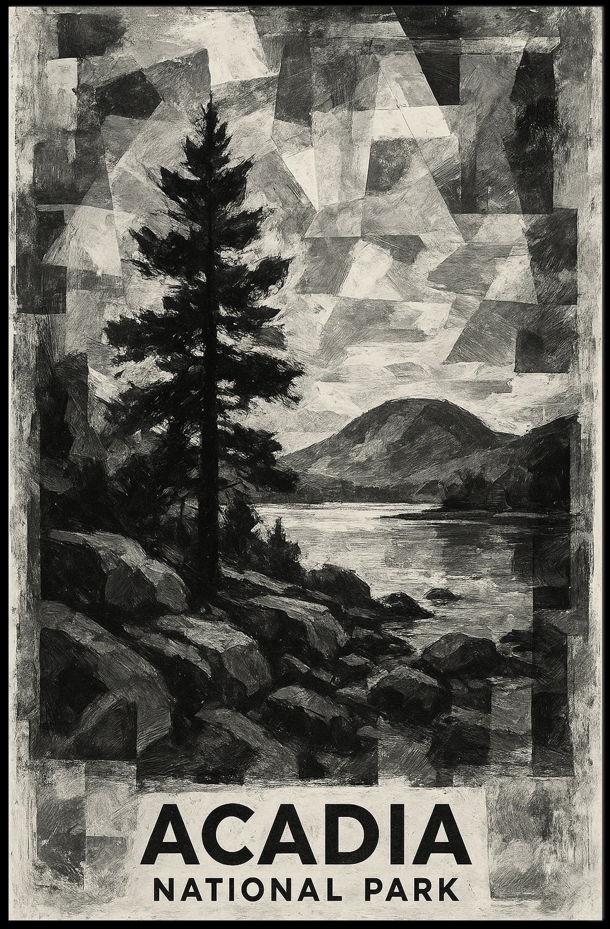 Acadia National Park Poster