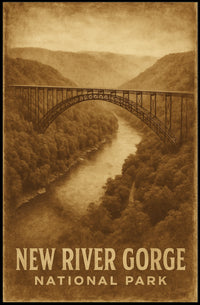 New River Gorge National Park Poster