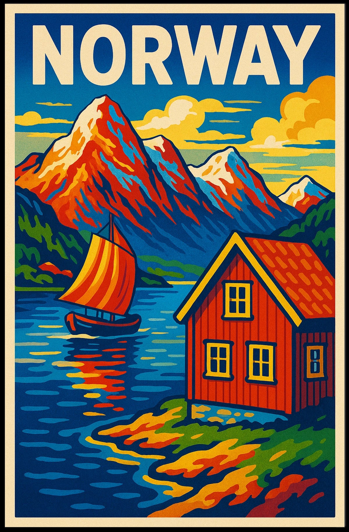 Norway Scenic Poster