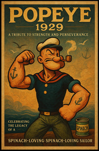 Popeye 1929 Art Poster POP-153