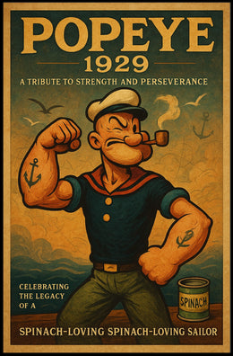 Popeye 1929 Art Poster POP-153