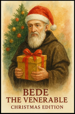 Santa Monk Christmas Gift Illusion Cultural Poster