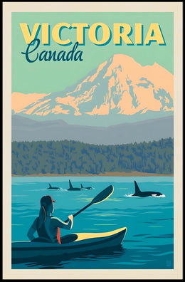 Victoria, Canada Scenic Adventure Poster
