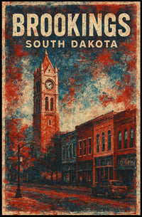 Brookings, South Dakota Poster