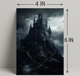 The Enchanted Castle On The Cliff Poster