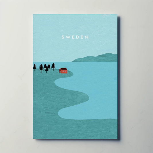 Sweden: Serene Landscape Poster