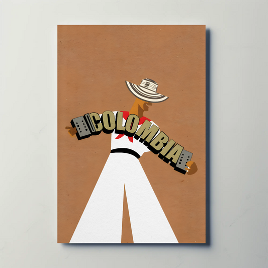 Colombia Travel Poster