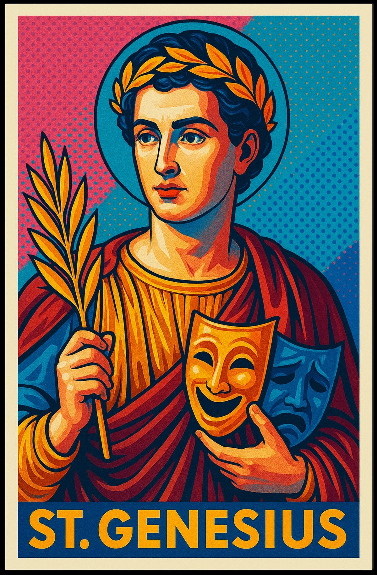 St. Genesius Poster