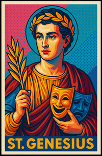 St. Genesius Poster