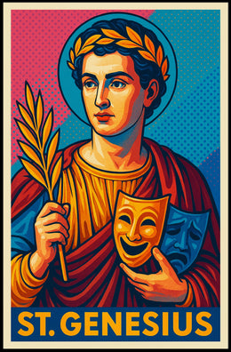 St. Genesius Poster