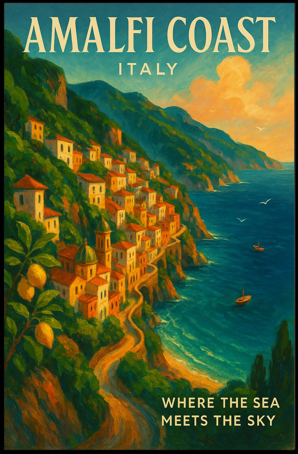 Where the Sea Meets the Sky Poster