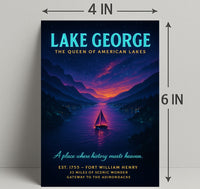 Lake George The Queen of American Lakes Poster PosterGoat
