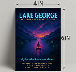 Lake George The Queen of American Lakes Poster PosterGoat