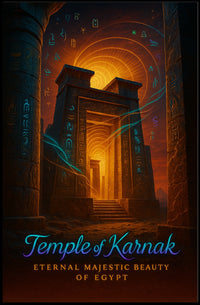 Temple of Karnak Eternal Majestic Beauty of Egypt Poster