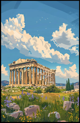 The Parthenon Timeless Beauty Poster