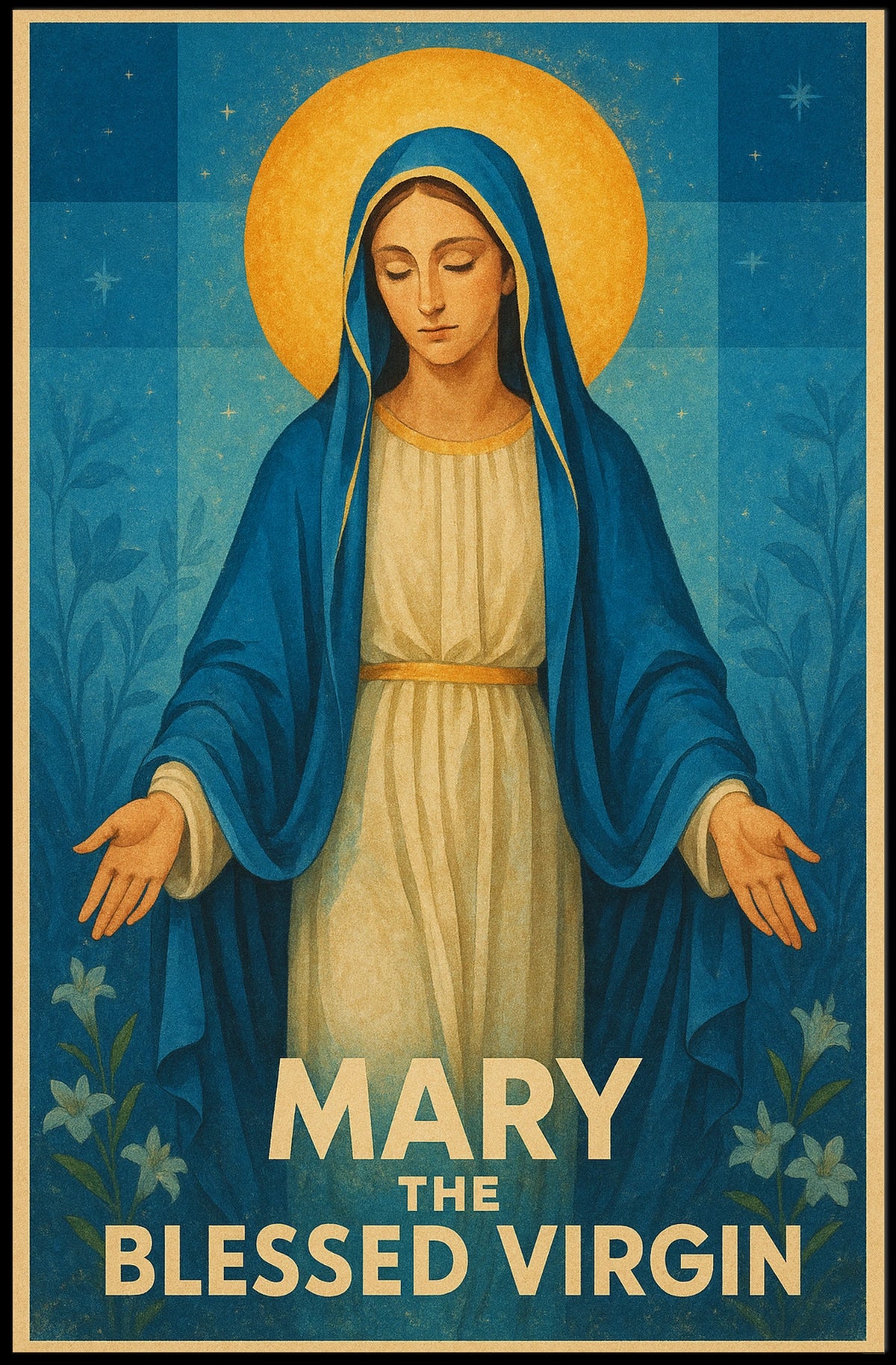 Mary, The Blessed Virgin Poster