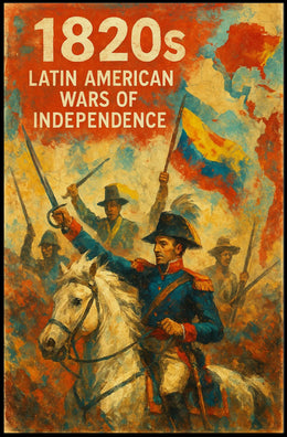 1820s Latin American Wars of Independence Poster