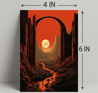 The Enchanted Canyon Poster PosterGoat
