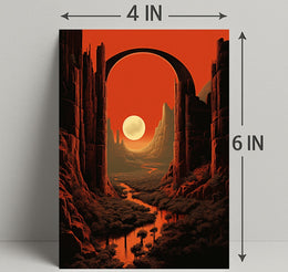 The Enchanted Canyon Poster PosterGoat