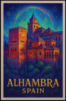 Alhambra, Spain Poster