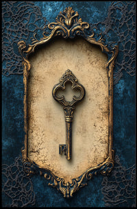 The Ornate Key Poster