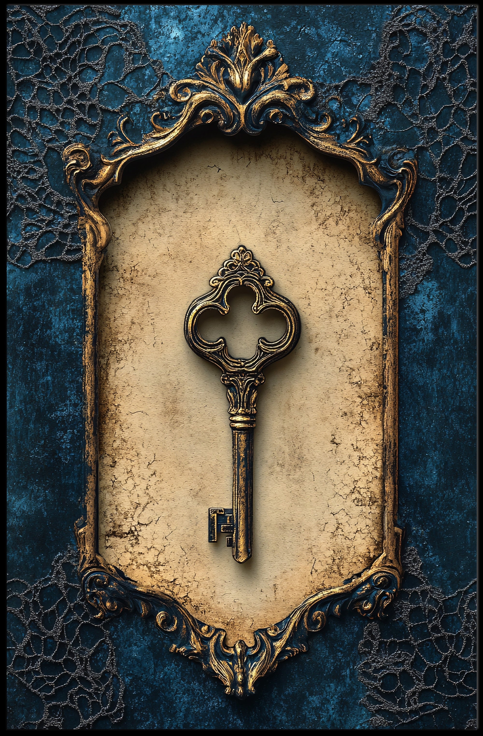The Ornate Key Poster