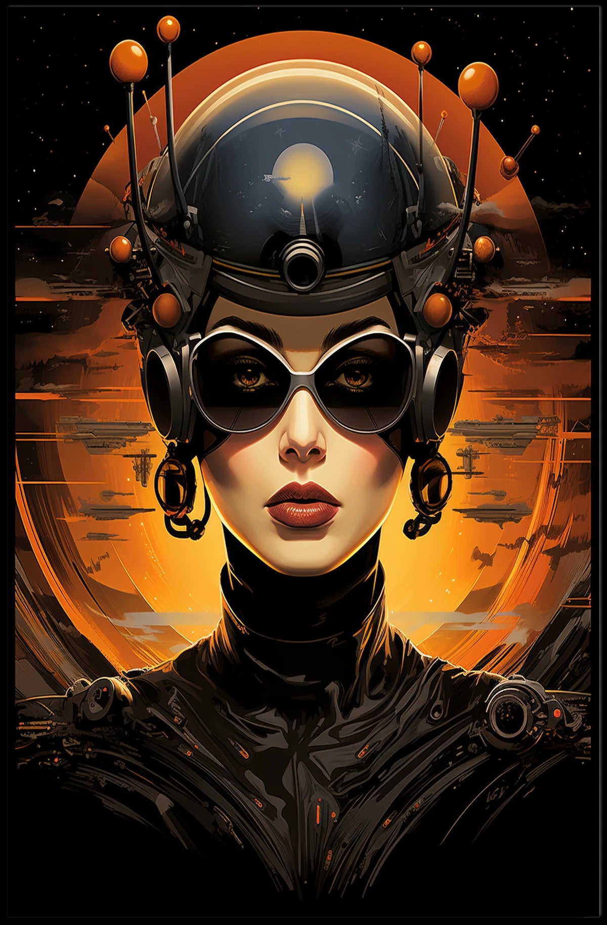 Futuristic Visionary Poster