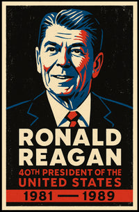 Ronald Reagan 40Th President Poster