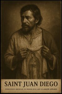 Saint Juan Diego Poster