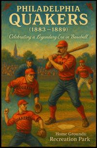 Philadelphia Quakers Celebrating A Poster