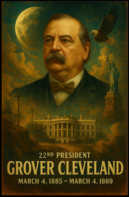Grover Cleveland 22Nd President Poster
