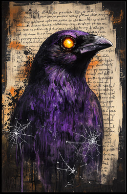 The Enigmatic Raven Poster
