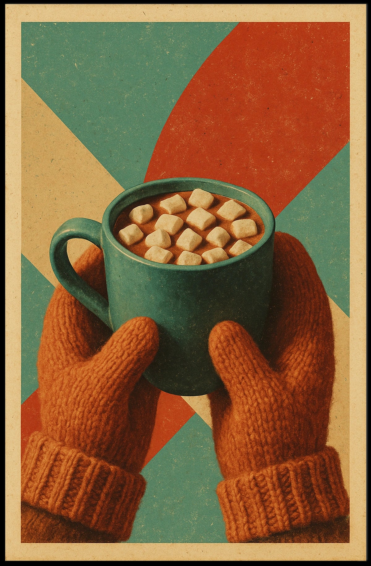 Cozy Winter Warmth Poster