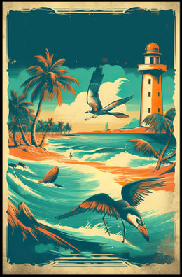 Coastal Serenity Poster
