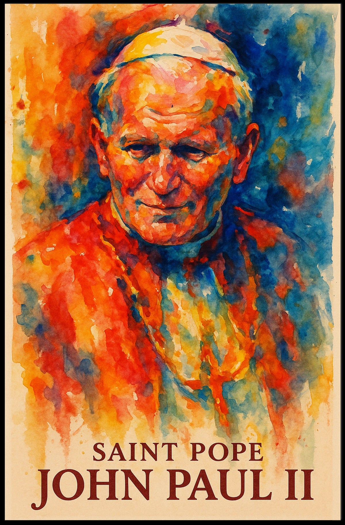 Saint Pope John Paul Ii Poster
