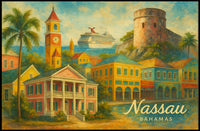 Nassau, Bahamas Poster