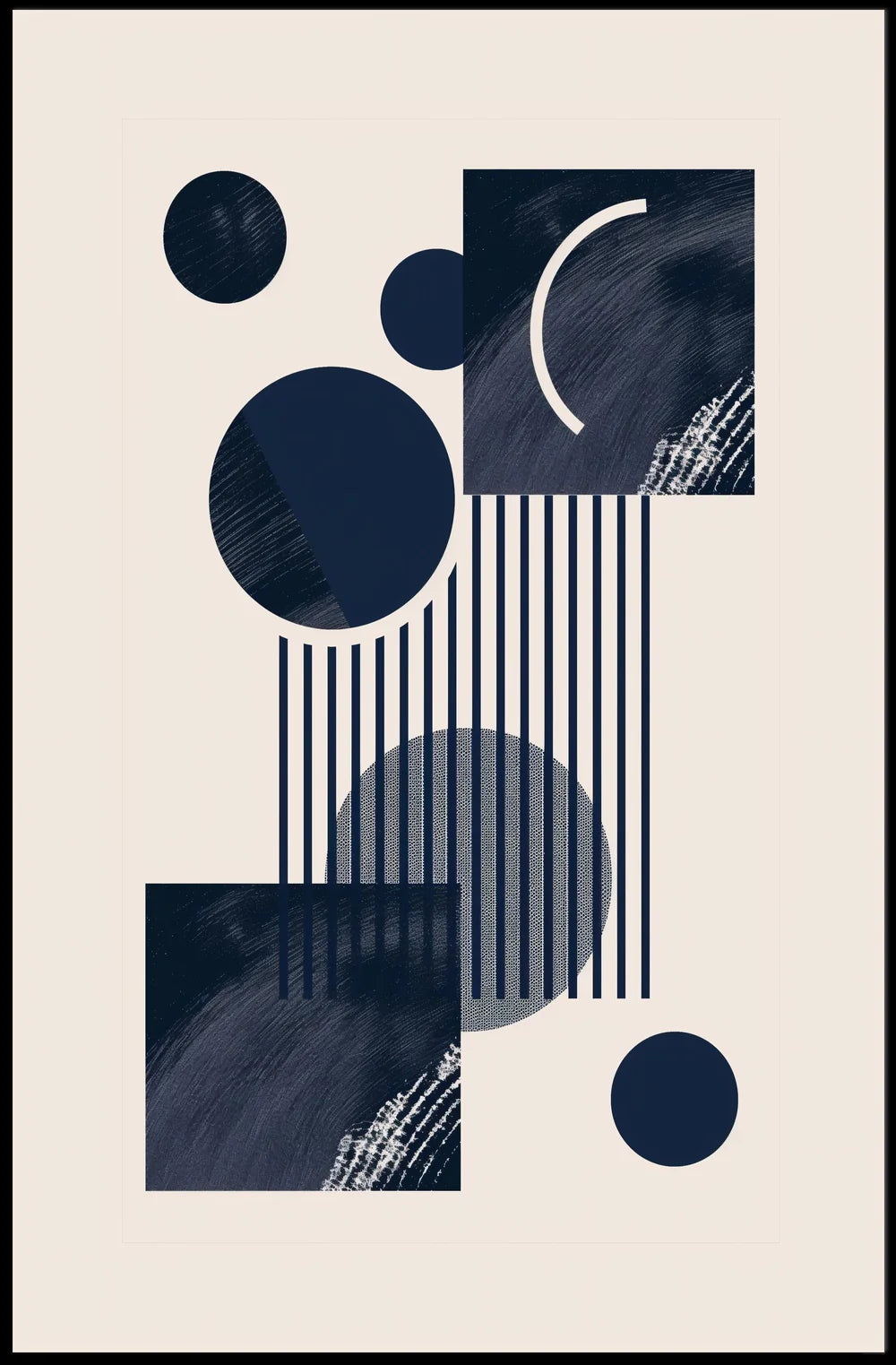 Vintage Landmark and Iconic Scene Art Poster