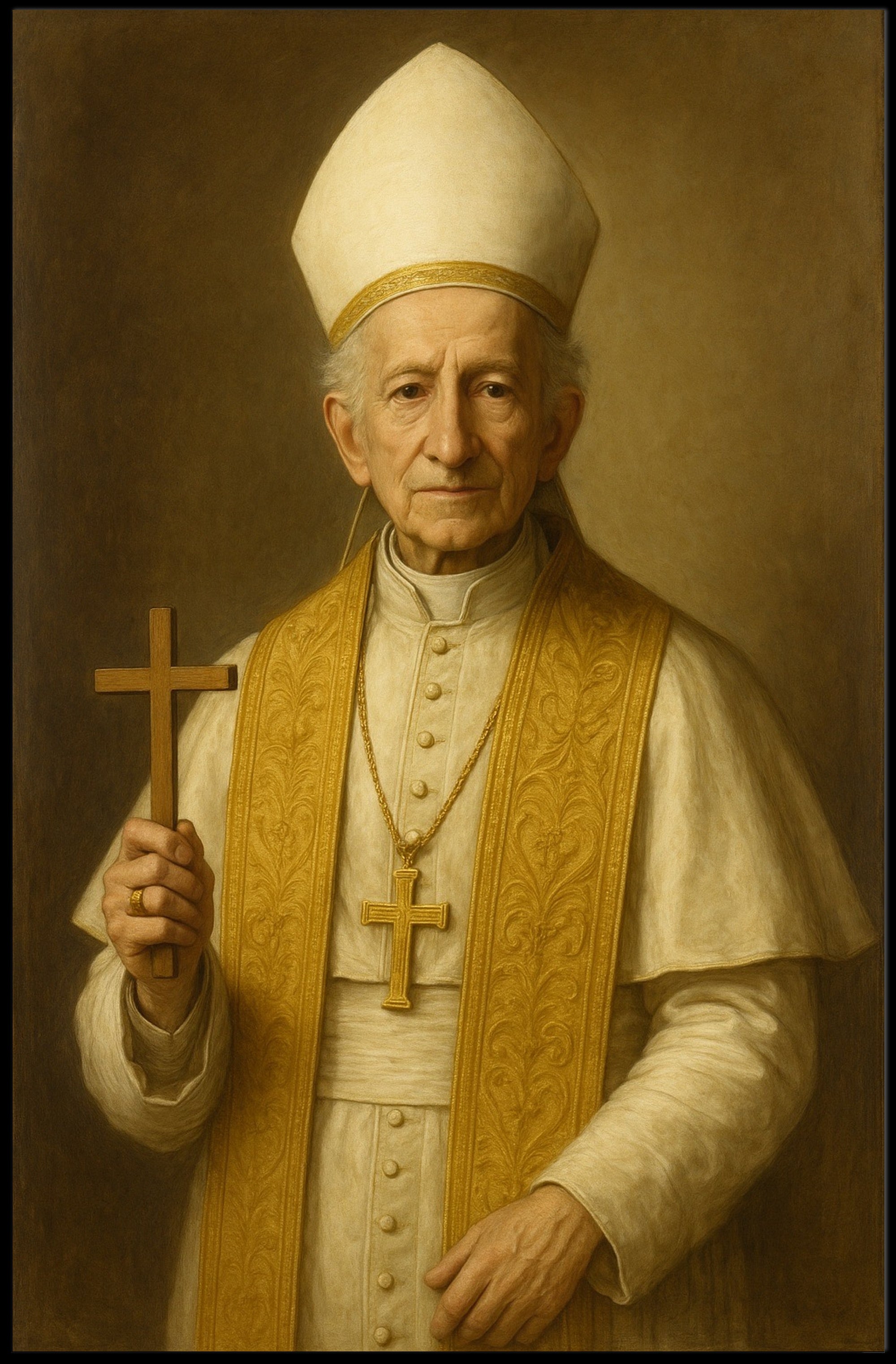 The Clergyman's Portrait Poster PosterGoat