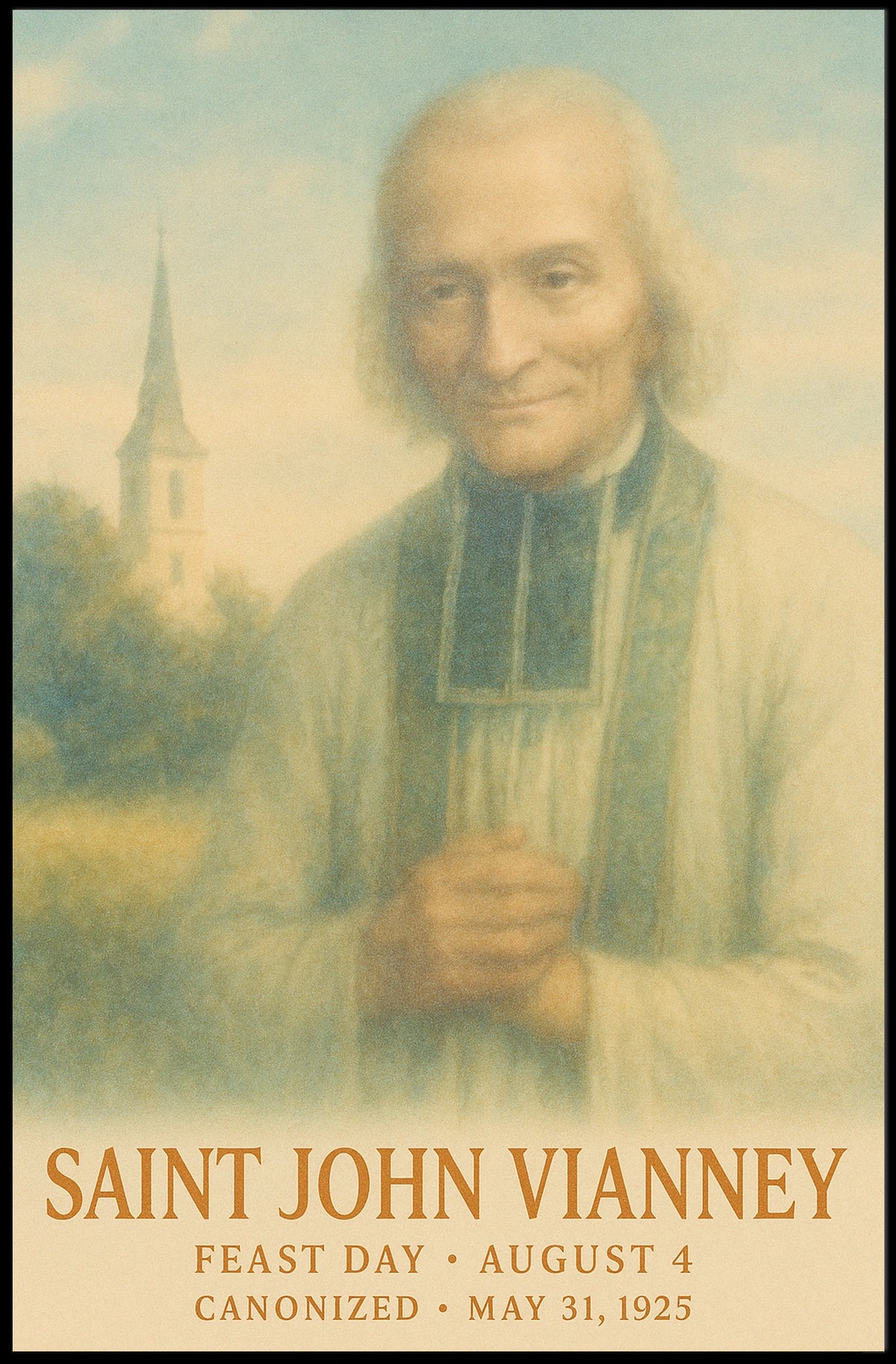 Saint John Vianney Poster