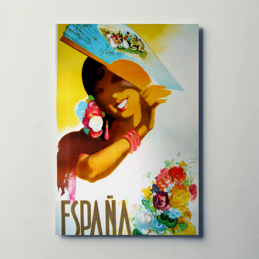 España Spain Tourism Vintage Poster