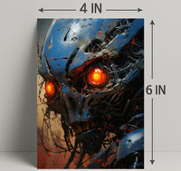 Cybernetic Visage Poster PosterGoat