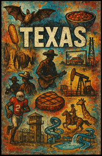 Celebrating Texas Poster