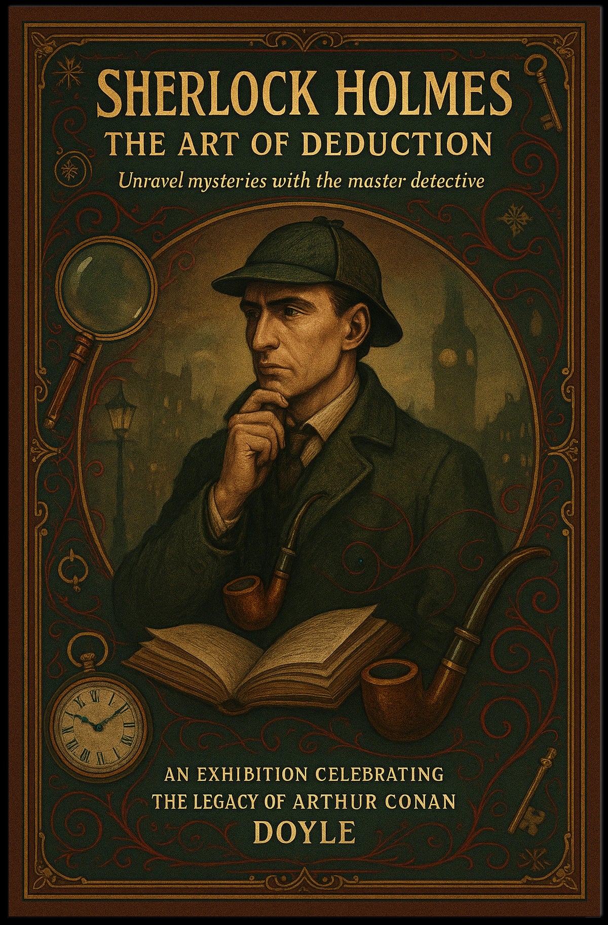Sherlock Holmes The Art Of Deduction Poster