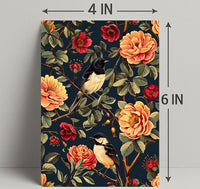 Birds And Blossoms William Morris Art Poster