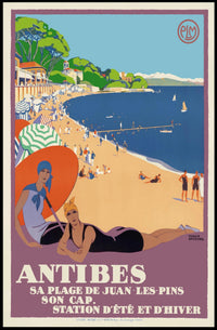Antibes A Timeless Destination Poster